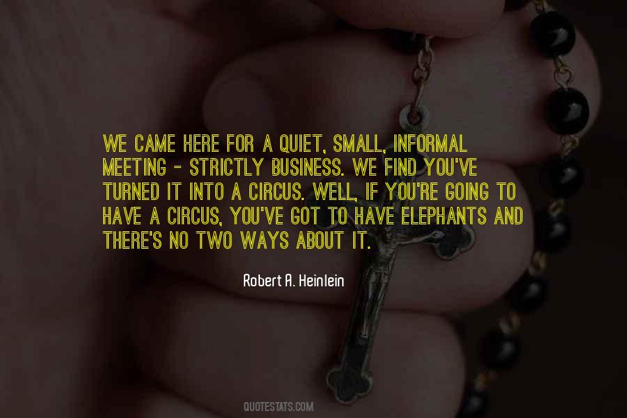 No Meeting Quotes #623130