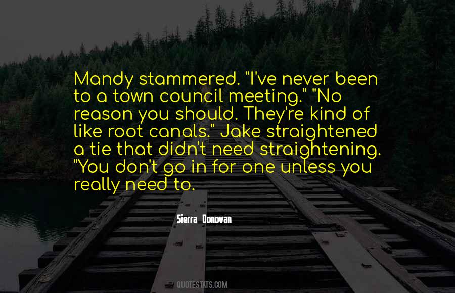 No Meeting Quotes #753238