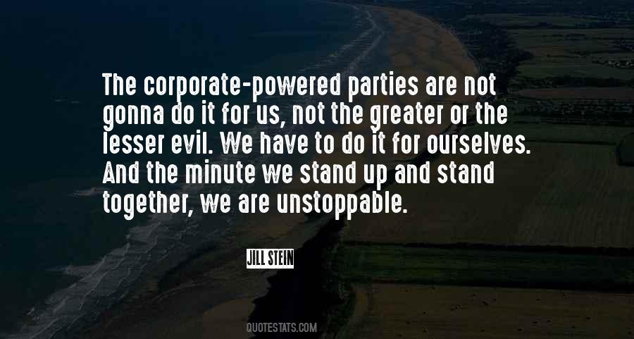 Corporate Party Quotes #230642