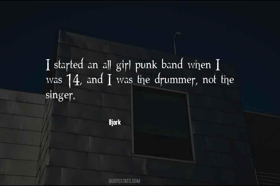 Girl Drummer Quotes #1139233