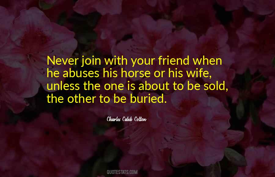 Best Friend Horse Quotes #1650301