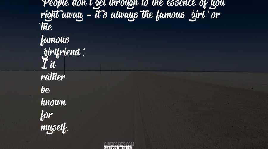 Girl Famous Quotes #818491