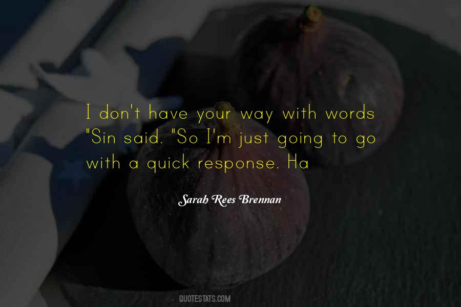 Words To Go With Quotes #677585