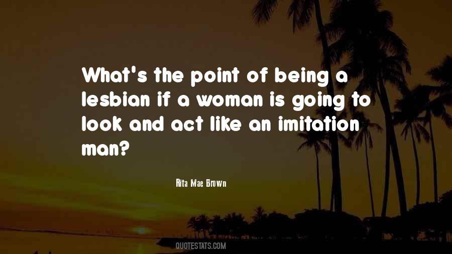 Being Lesbian Quotes #273634