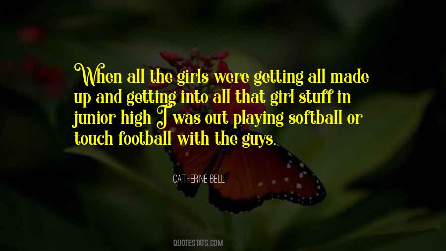 Girl Football Quotes #1695272