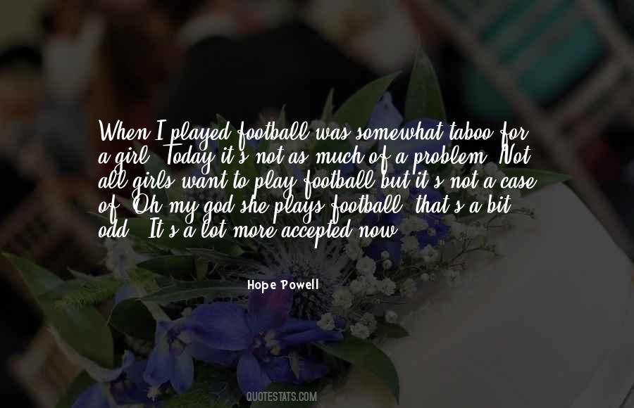 Girl Football Quotes #902387