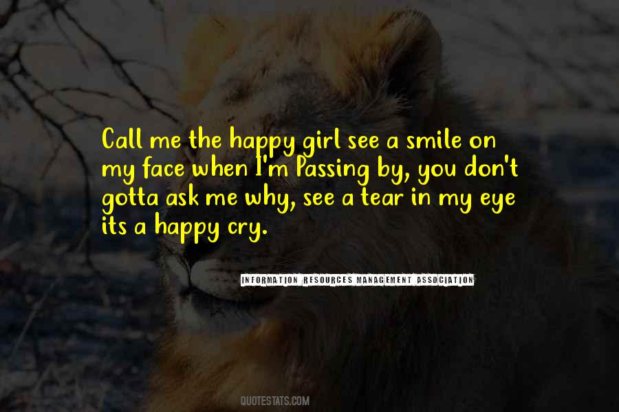 Smile More Than You Cry Quotes #147985