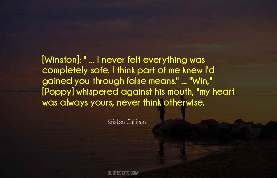 I Was Never Yours Quotes #1287617
