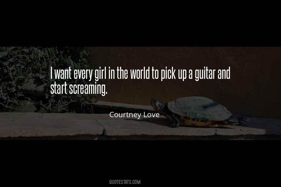 Girl Guitar Quotes #1585813