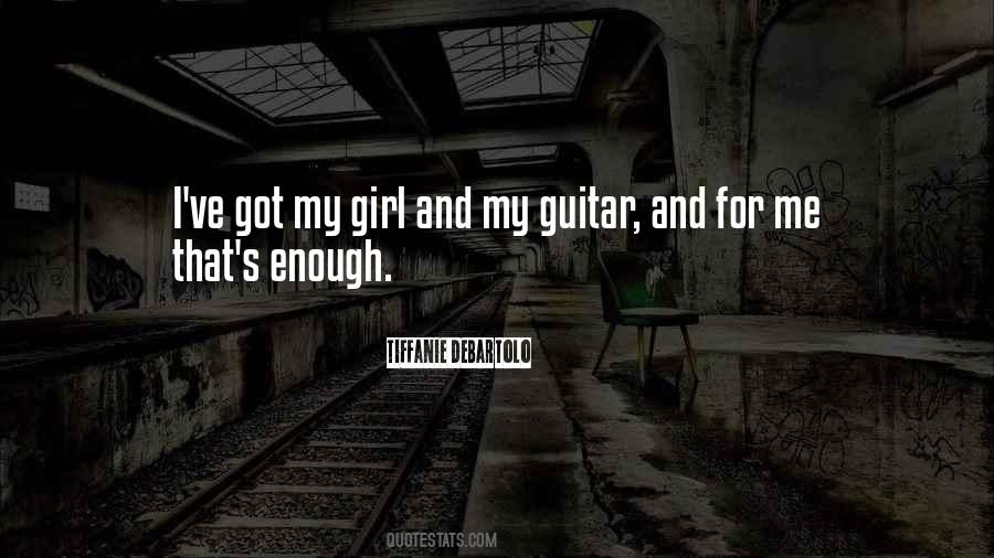 Girl Guitar Quotes #576771