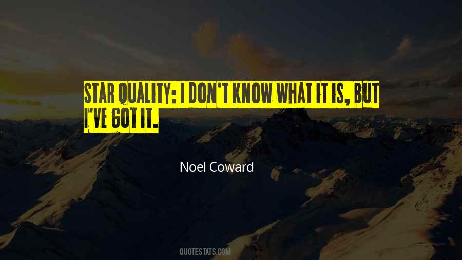 Star Quality Quotes #1573258