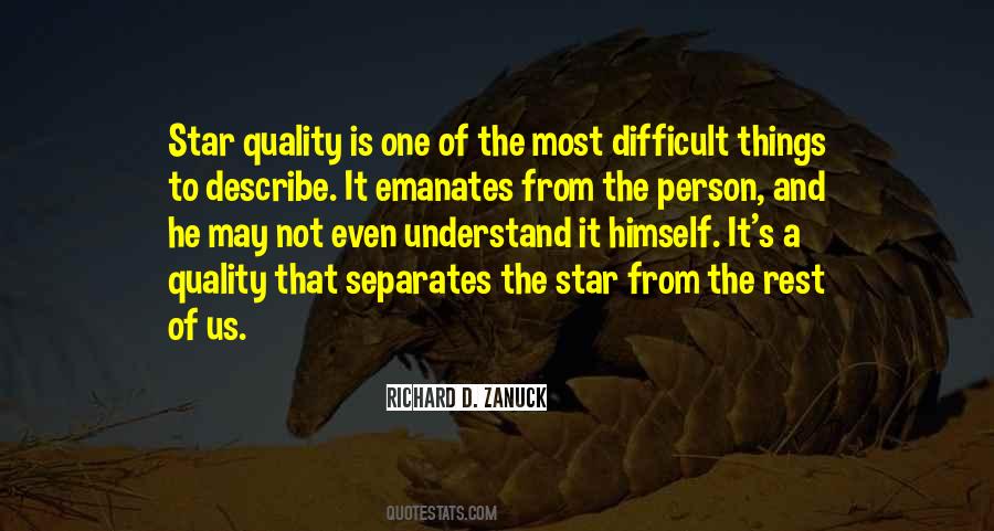 Star Quality Quotes #400160