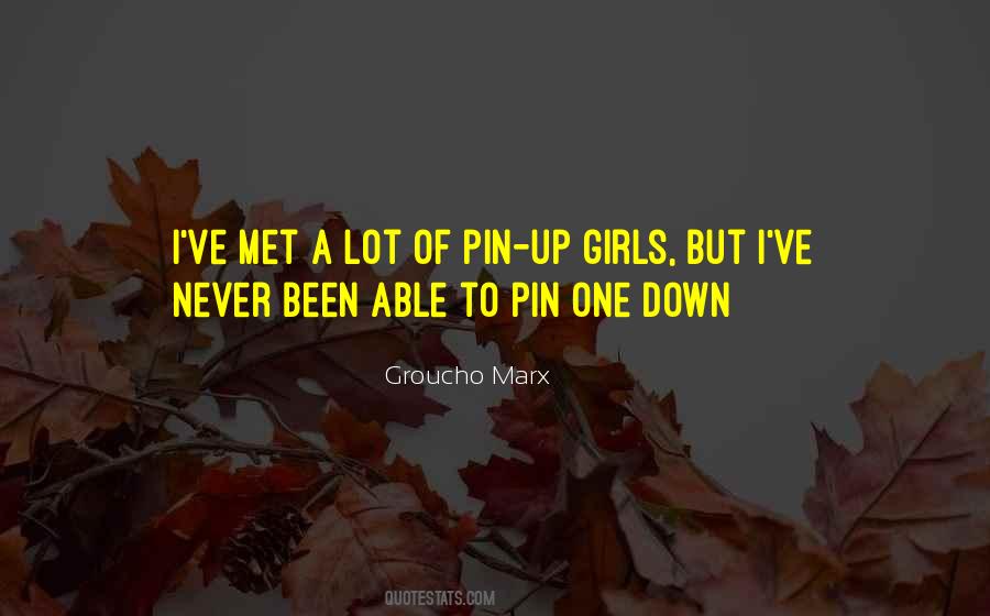 Girl I Met Quotes #316945