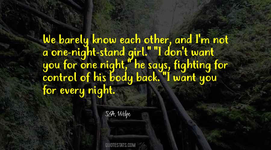 Girl I Want You Quotes #395678