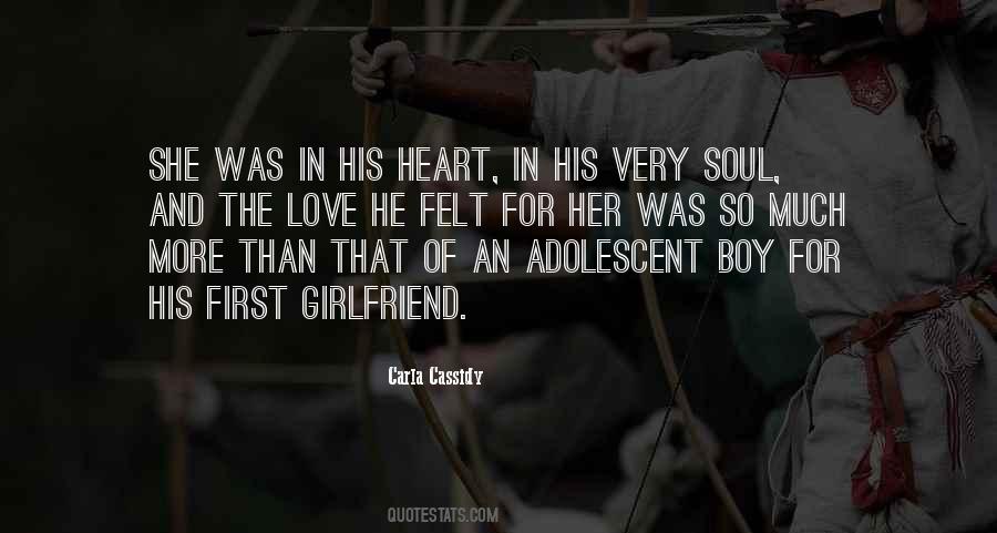 Boy Girlfriend Quotes #1487779