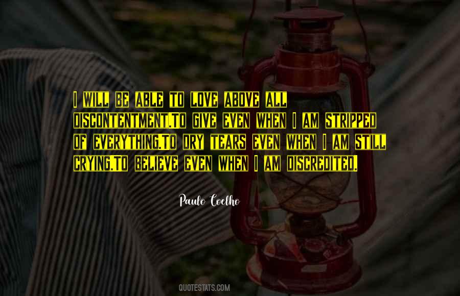 Quotes About Still Crying #646443