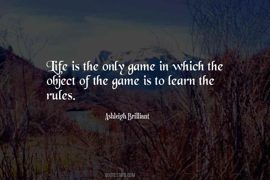 The Only Game Quotes #1615228