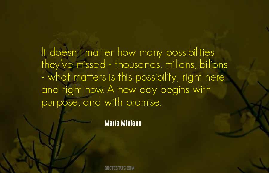 Quotes About The Promise Of A New Day #700953