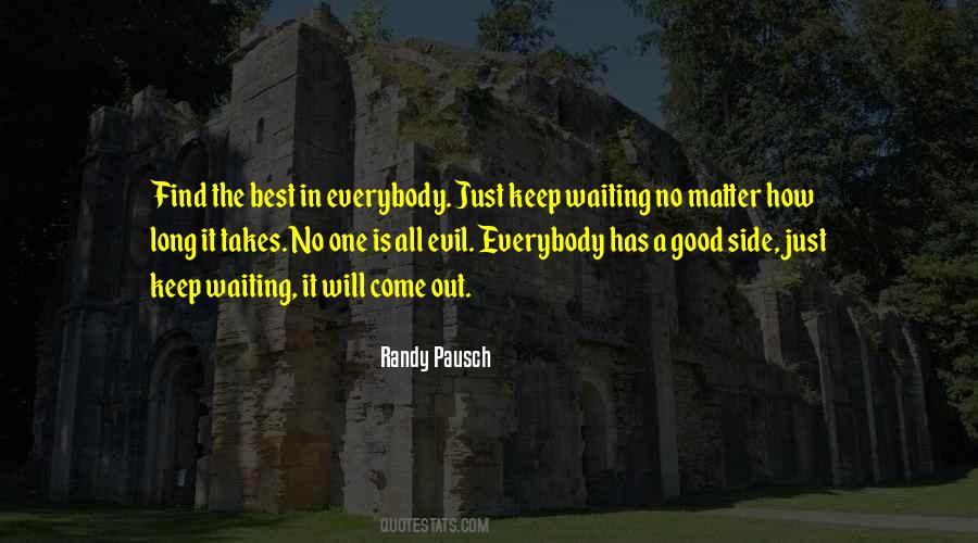 No One Is Good Quotes #1525858