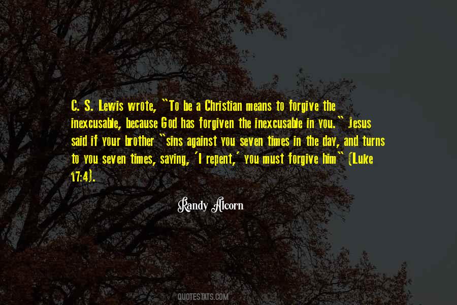 C S Lewis Christian Quotes #767592