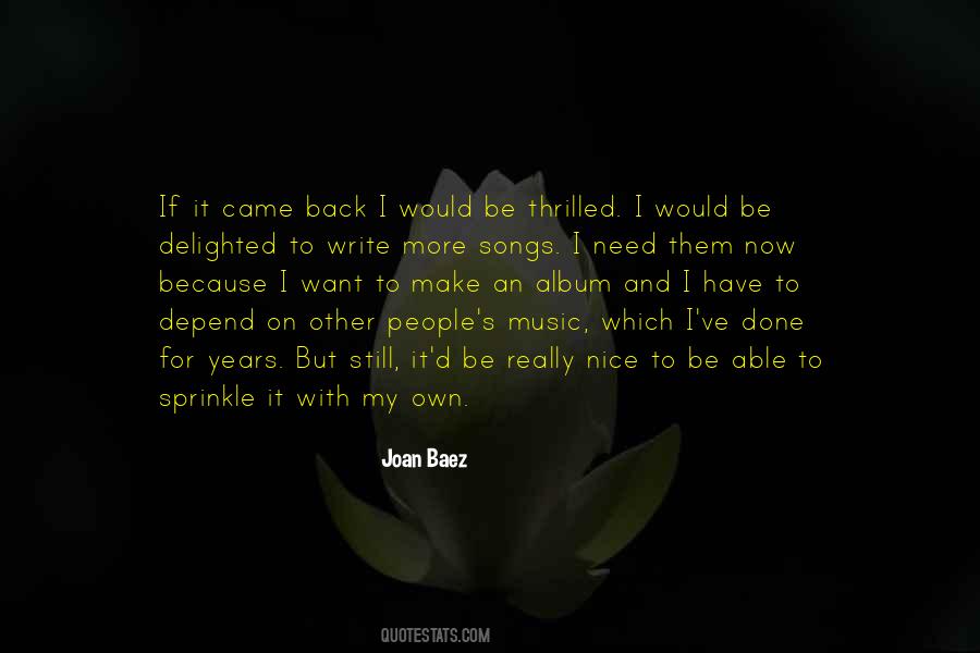 Make It On My Own Quotes #869115