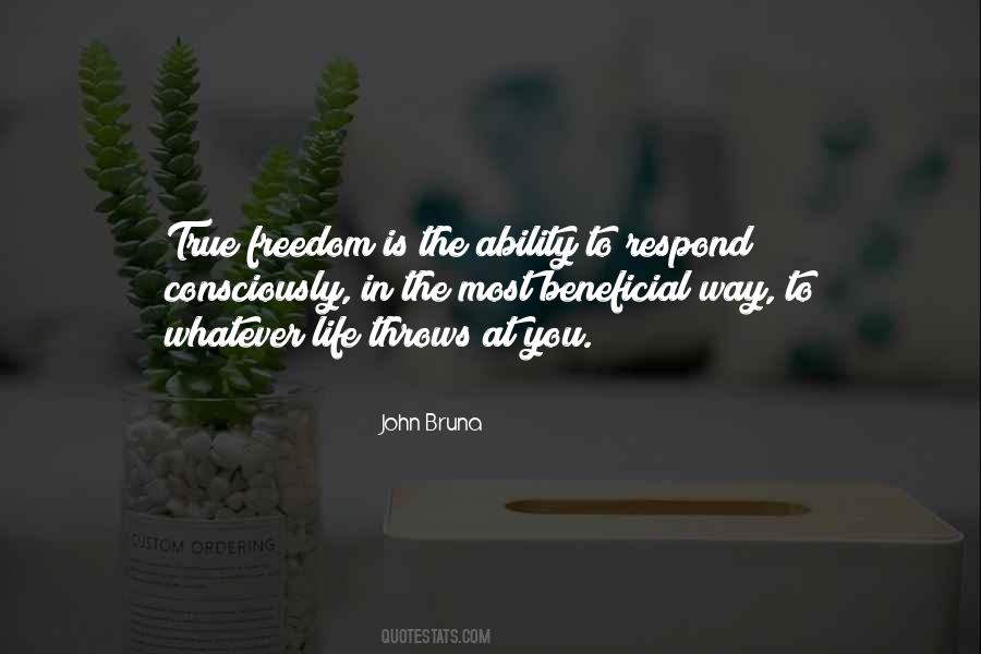 Way You Respond Quotes #823974