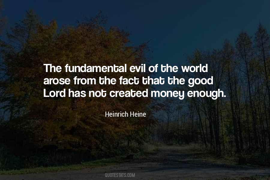Quotes About The Evil Of Money #235905
