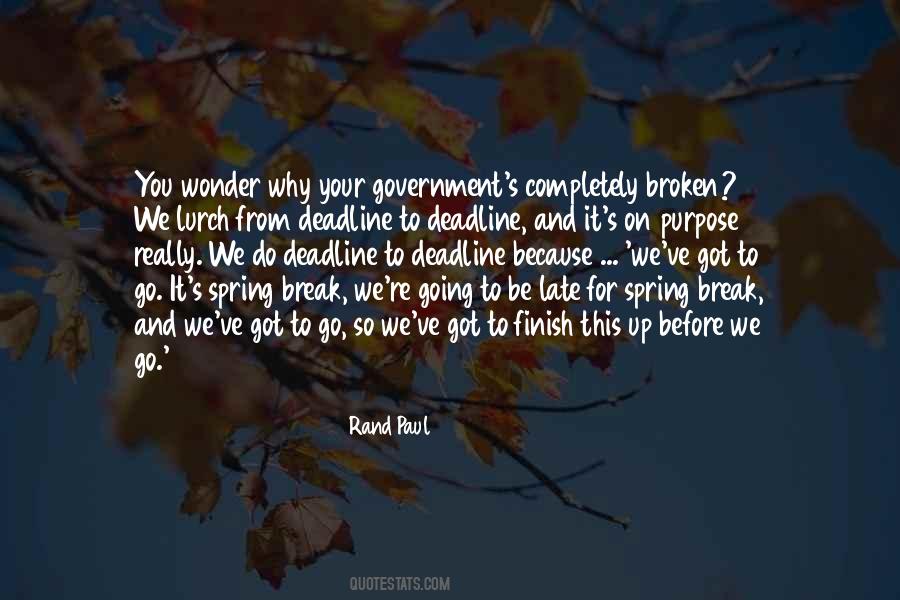 Going To Break Up Quotes #1561936