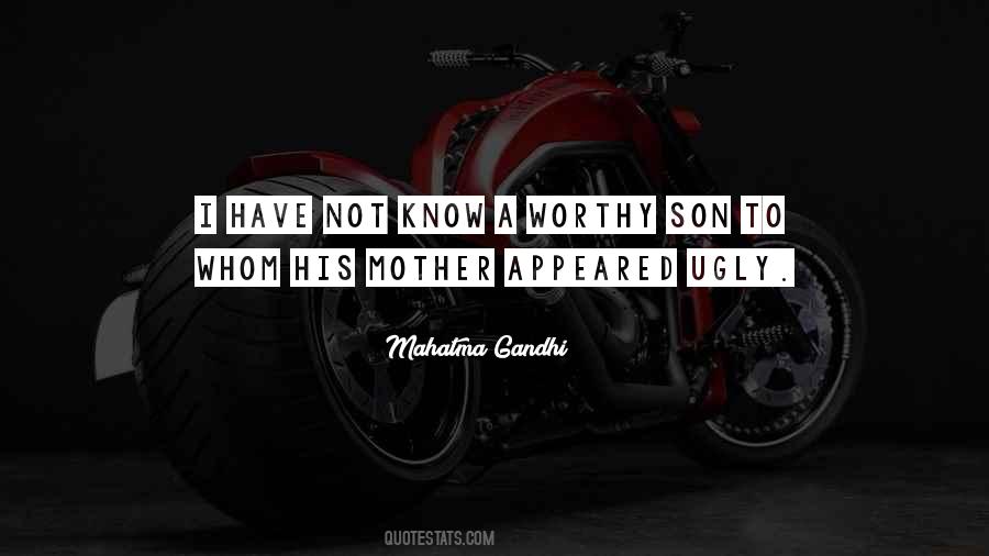 Son Mother Quotes #122872