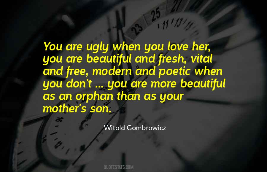 Son Mother Quotes #255281
