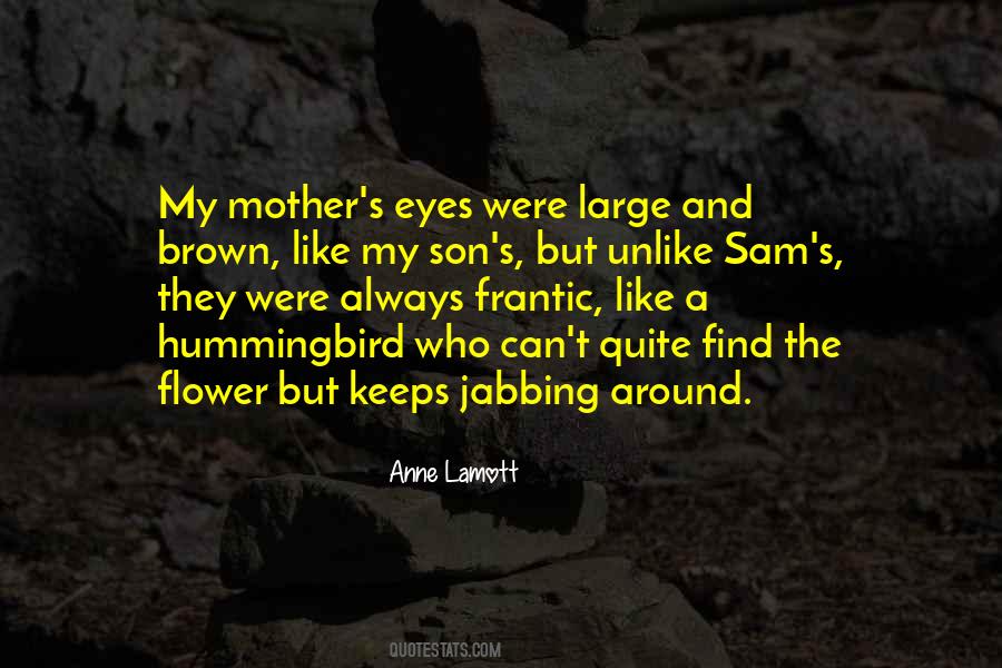 Son Mother Quotes #312319