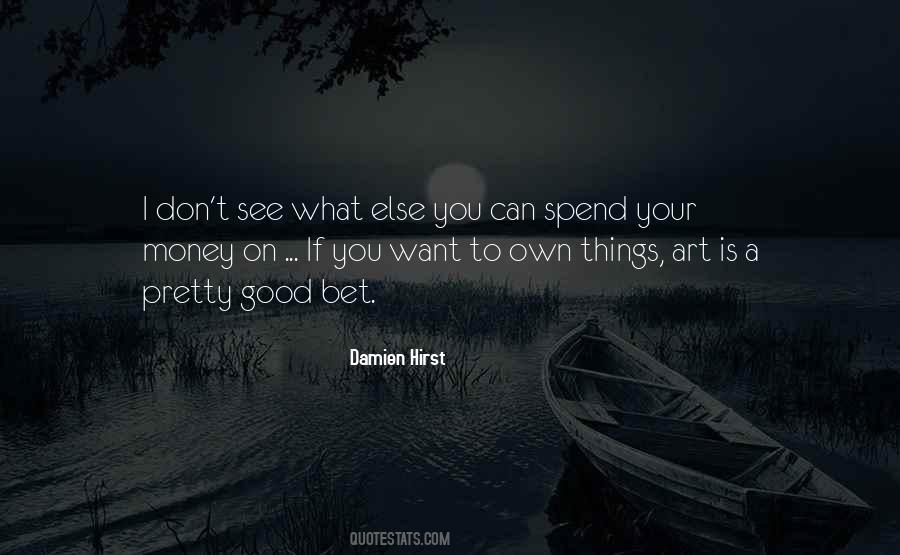 Art Money Quotes #1500345