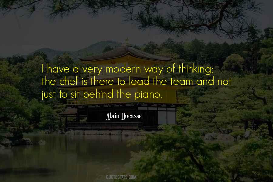 Lead From Behind Quotes #1543060
