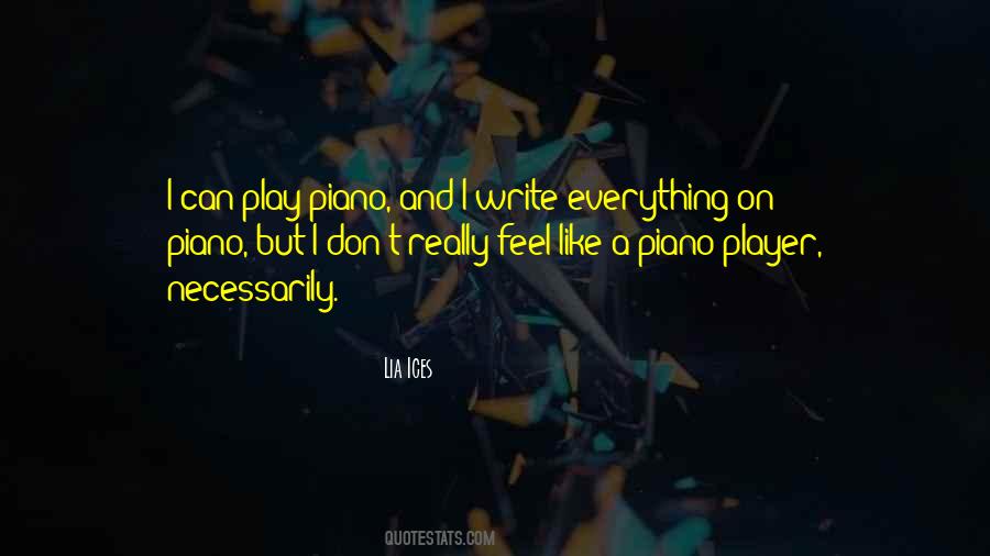 Play Piano Quotes #1706045