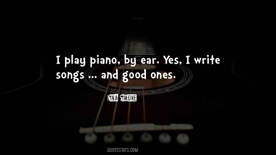 Play Piano Quotes #791296