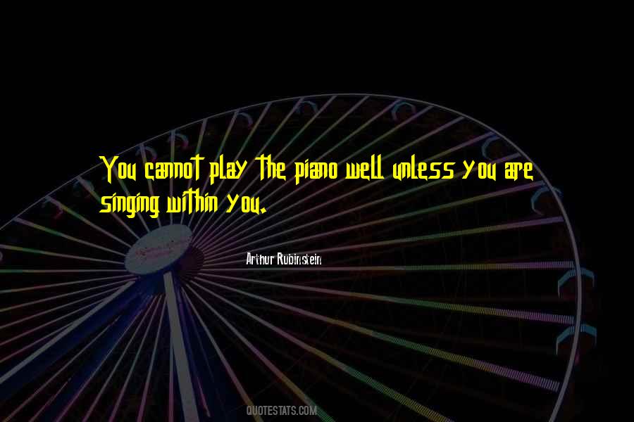 Play Piano Quotes #85799