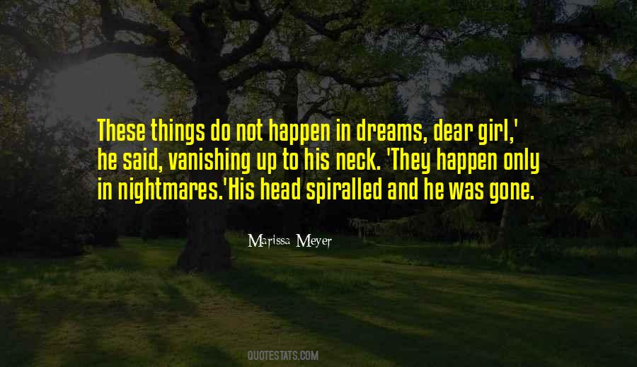 Girl Of Nightmares Quotes #1151357