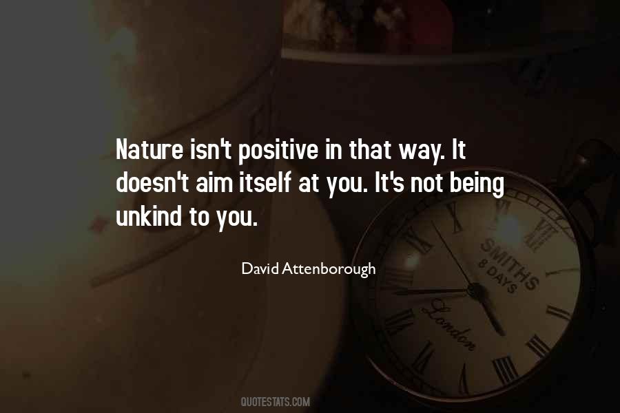 Positive Nature Quotes #1388375