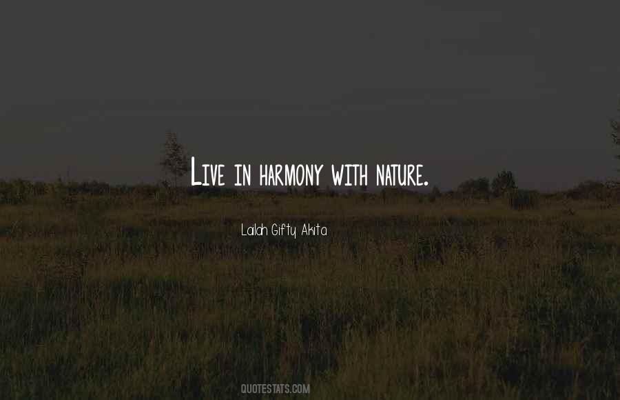 Positive Nature Quotes #1723873
