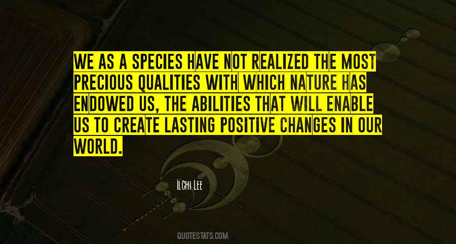 Positive Nature Quotes #1745816