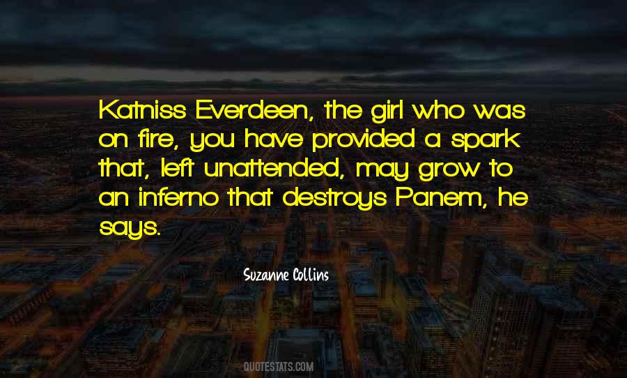 Girl On Fire Quotes #85179