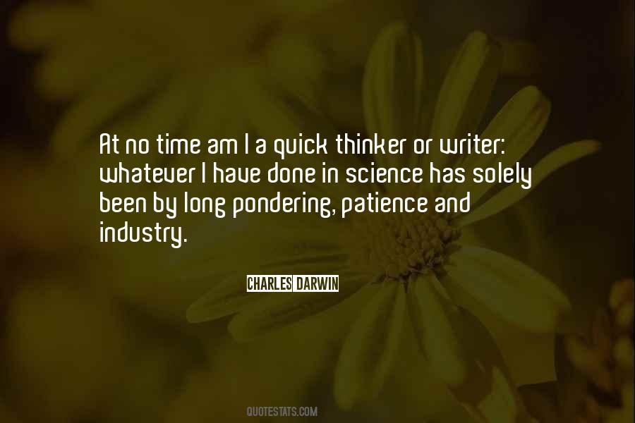 I Am A Thinker Quotes #1701196