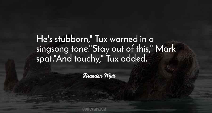 So Touchy Quotes #1862266