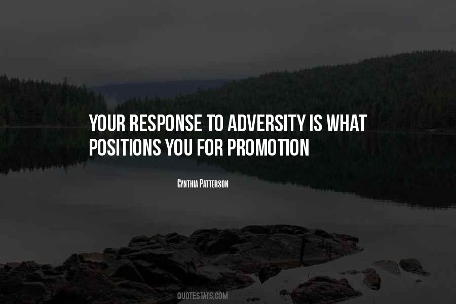 Response To Adversity Quotes #918226 Response To Adversity Quotes #918226