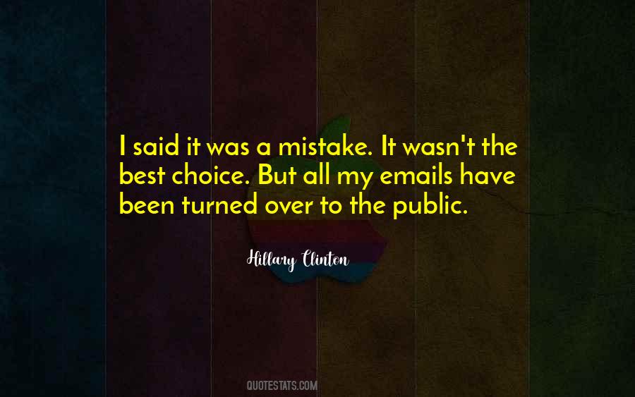It Was My Mistake Quotes #1446598