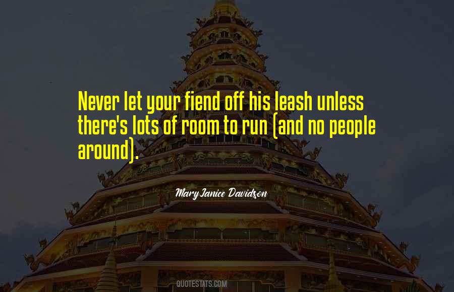 You Cant Run Quotes #6578