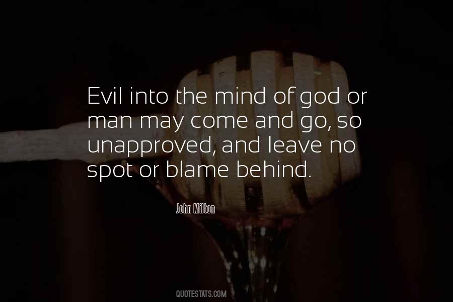 Quotes About The Evil Of Man #418234