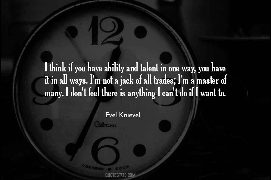 Master Of Many Quotes #1252002