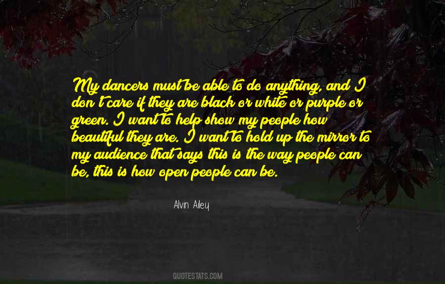 Hold Up A Mirror Quotes #1795449