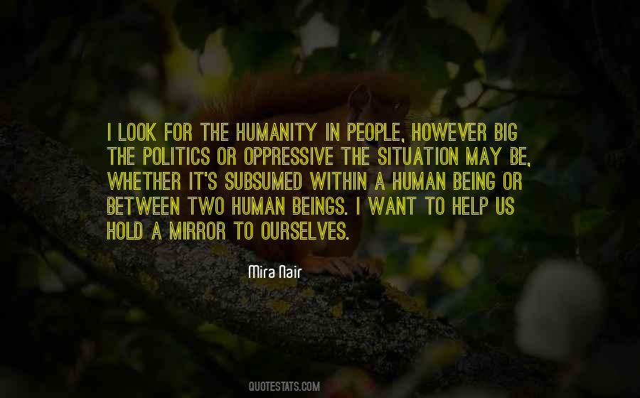 Hold Up A Mirror Quotes #547155